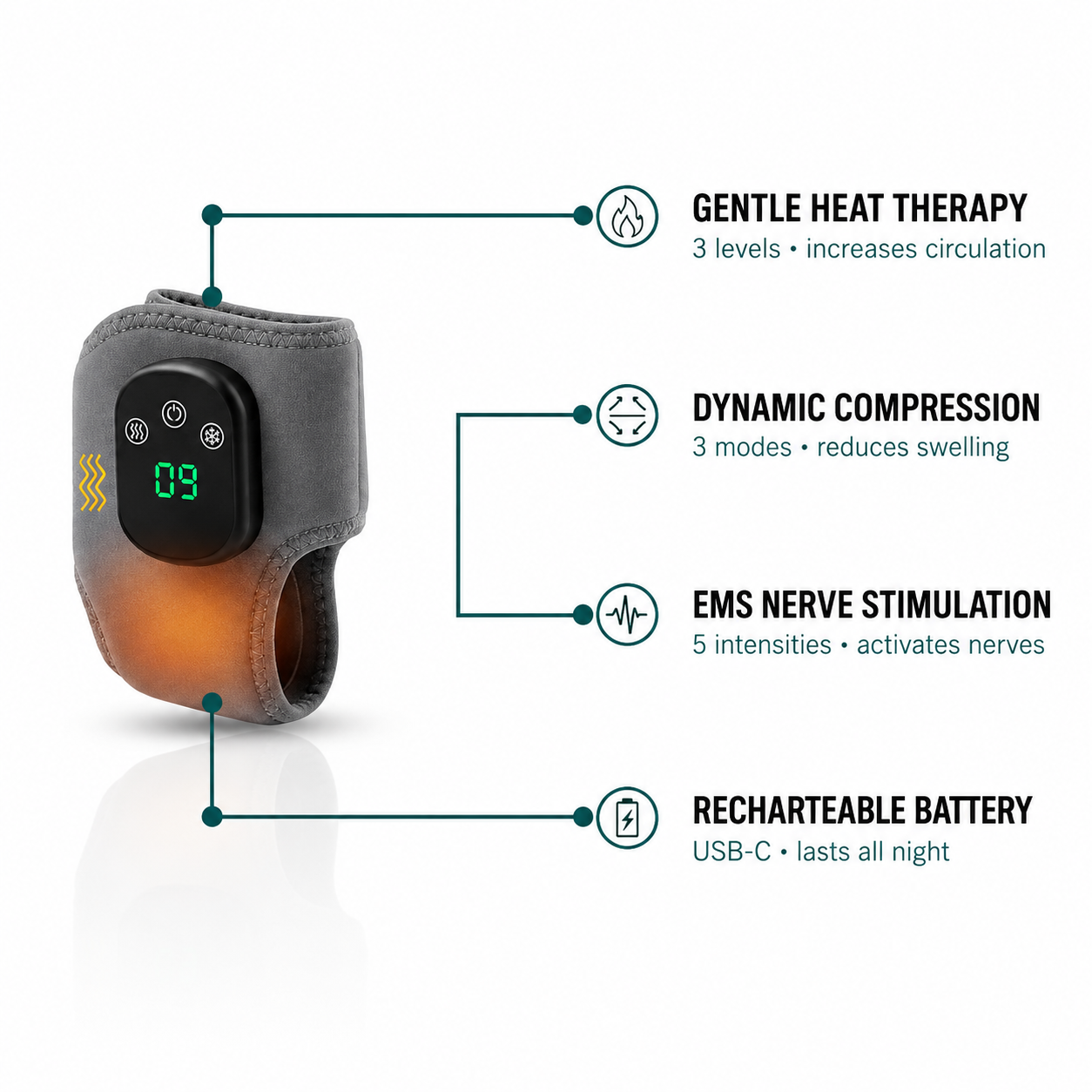 Comfort Step Foot & Ankle Therapy Massager