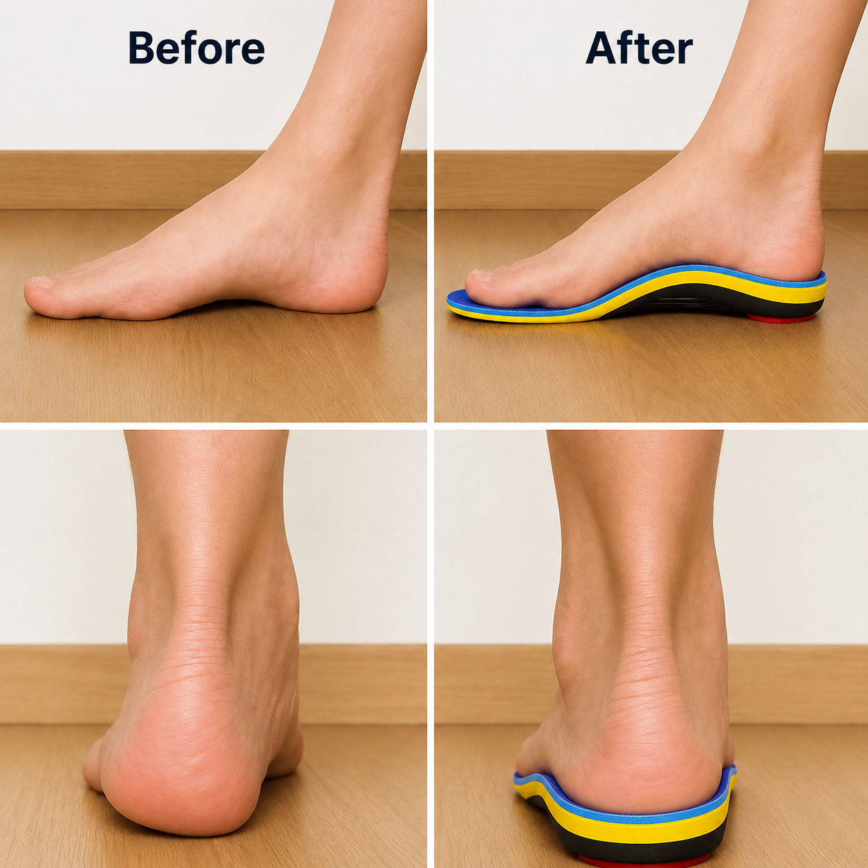 Comfort Step Pro Arch Insoles — Stand, Walk & Move in Comfort, All Day Long