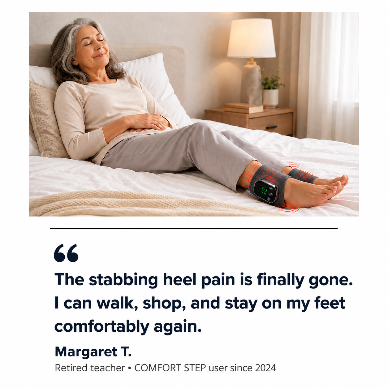 Comfort Step Foot & Ankle Therapy Massager