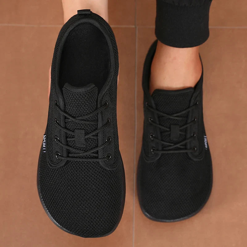 Wide Toe Sneakers — Green