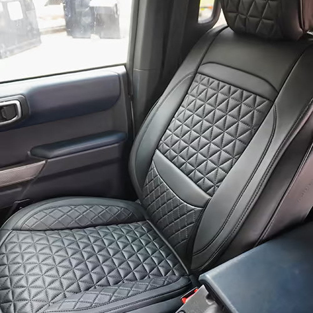 Your Luxury Seat Covers Front Seats - Black